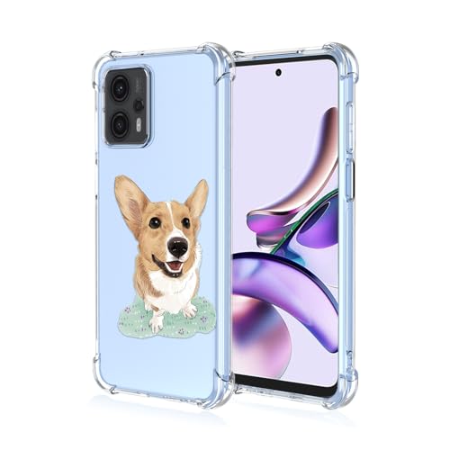 GTBDEKI Handyhülle für Moto G23 Hülle, Motorola G13 XT2331 XT2333 Hülle, Clear Case mit Welpe Tier Muster Schutzhülle Hüllen für Motorola Moto G23 Hund GTBDEKI Handyhülle für Moto G23 Hülle, Motorola G13 XT2331 XT2333 Hülle, Clear Case mit Welpe Tier Muster Schutzhülle Hüllen für Motorola Moto G23 Hund von GTBDEKI