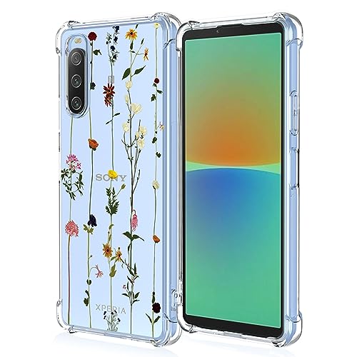 GTBDEKI Handyhülle für Xperia 10 III Hülle,Sony 10 III Lite XQ-BT52 XQ-BT44 Hülle, Clear Case mit Blumengarten Muster Schutzhülle für Sony Xperia 10 III Blumengarten GTBDEKI Handyhülle für Xperia 10 III Hülle,Sony 10 III Lite XQ-BT52 XQ-BT44 Hülle, Clear Case mit Blumengarten Muster Schutzhülle für Sony Xperia 10 III Blumengarten von GTBDEKI