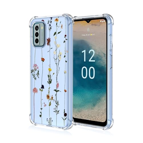 GTBDEKI Personalisierte Handyhülle für Nokia G22 Hülle, TA-1516 TA-1528 Hülle, Clear Case mit Blumen Blumen Muster Schutzhülle für Nokia G22 Garten GTBDEKI Personalisierte Handyhülle für Nokia G22 Hülle, TA-1516 TA-1528 Hülle, Clear Case mit Blumen Blumen Muster Schutzhülle für Nokia G22 Garten von GTBDEKI