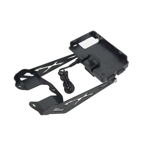 GTDTKGANAK Navigation Halterung Für Ducati Für Wüste X Für DesertX 937 2022 2023 Motorrad GPS Smartphone Navigation Mount Montage Halterung Adapter Halter Handyhalterung Motorrad(Lavender) von GTDTKGANAK