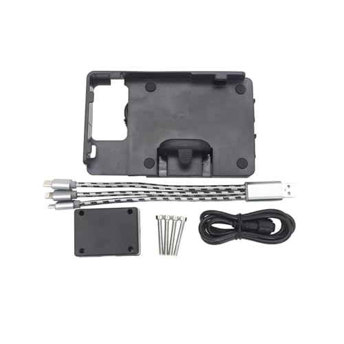 GTDTKGANAK Navigation Halterung Für F800GS F 800 GS Für ADV Für ABS Für Abenteuer 2014-2019 Handy USB Navigation Halterung Motorrad GPS Halterung 13/16mm Handyhalterung Motorrad(A) von GTDTKGANAK