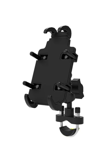 GTDTKGANAK Navigation Halterung Motorrad-Navigationshalterung, Handy-Halterung, 360° Verstellbar, Drehbar, Lenker, Feststehender Fahrrad-GPS-Handyhalter Handyhalterung Motorrad(Bevel Base) von GTDTKGANAK