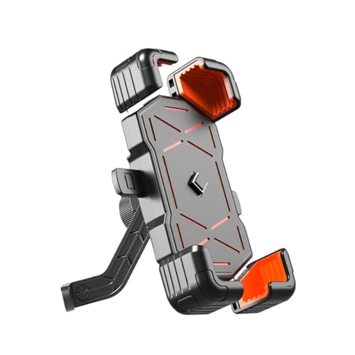GTDTKGANAK Navigation Halterung Universal-Motorrad-Telefonhalterung Für Piaggio Für XEvo 125 2008 2009 2010 2011 2012 2013. Handyhalterung Motorrad(‎Orange) von GTDTKGANAK