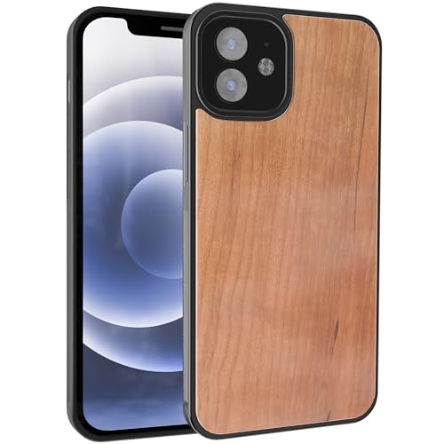 GTElectro Schutzhülle für Apple iPhone 12 & iPhone 12 Pro, echtes Naturholz & weicher TPU-Gummi Schutzhülle, langlebige Hybrid-Holzhülle, stoßfester Schutz, iPhone 12 & iPhone 12 Pro Hülle GTElectro Schutzhülle für Apple iPhone 12 & iPhone 12 Pro, echtes Naturholz & weicher TPU-Gummi Schutzhülle, langlebige Hybrid-Holzhülle, stoßfester Schutz, iPhone 12 & iPhone 12 Pro Hülle von GTElectro