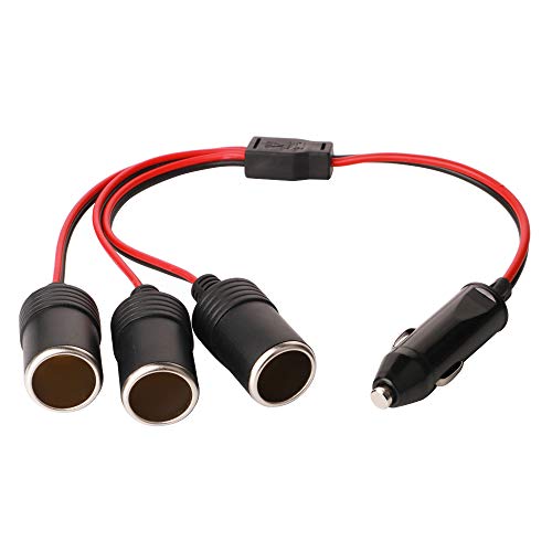GTIWUNG Auto Motorrad Zigarettenanzünder Stecker Adapter DREI-Wege-Buchse Splitter, 1 bis 3 KFZ Auto Zigarettenanzünder Stecker Anzeige LED 12V/24V GTIWUNG Auto Motorrad Zigarettenanzünder Stecker Adapter DREI-Wege-Buchse Splitter, 1 bis 3 KFZ Auto Zigarettenanzünder Stecker Anzeige LED 12V/24V von GTIWUNG