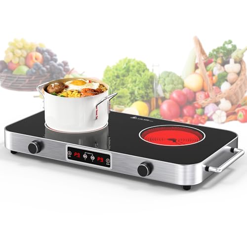 Kochfeld 2 Platten, 9 Leistungsstufen, Sensor Touch Steuerung, Kindersicherung Kochfeld 2 Platten, 9 Leistungsstufen, Sensor Touch Steuerung, Kindersicherung von GTKZW