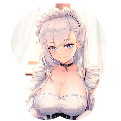 GUANBBD-Anime Azur Lane Belfast 3D Mauspad mit Handgelenkauflage Gaming Mauspads Rutschfestes Mauspad 3D Mauspads 3D Ergonomisches Mauspad-Mousepad 8944 GUANBBD-Anime Azur Lane Belfast 3D Mauspad mit Handgelenkauflage Gaming Mauspads Rutschfestes Mauspad 3D Mauspads 3D Ergonomisches Mauspad-Mousepad 8944 von GUANBBD