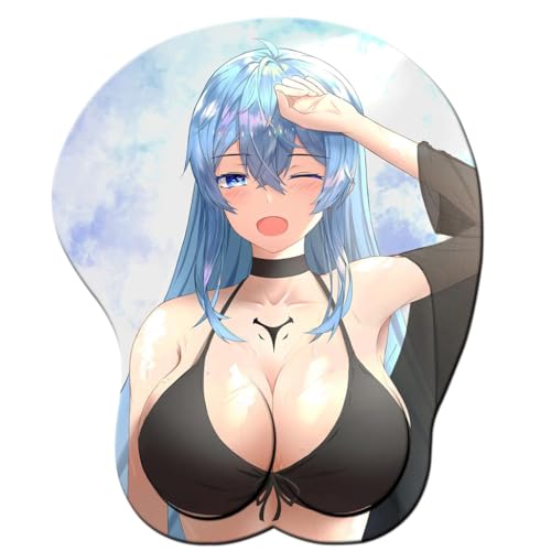 GUANBBD-Anime Esdeath 3D Mauspad mit Handgelenkauflage Gaming Mauspads Rutschfestes Mauspad 3D Mauspads 3D Ergonomisches Mauspad-Mousepad 806 GUANBBD-Anime Esdeath 3D Mauspad mit Handgelenkauflage Gaming Mauspads Rutschfestes Mauspad 3D Mauspads 3D Ergonomisches Mauspad-Mousepad 806 von GUANBBD