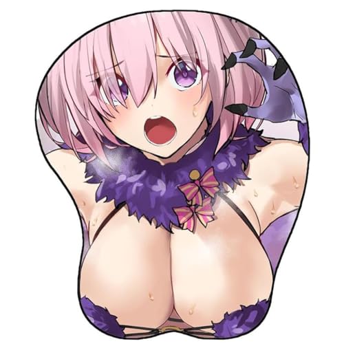 GUANBBD-Anime Fate Mash Kyrielight 3D Mauspad mit Handgelenkauflage Gaming Mauspads Rutschfestes Mauspad 3D Mauspads 3D Ergonomisches Mauspad-Mousepad 6014 GUANBBD-Anime Fate Mash Kyrielight 3D Mauspad mit Handgelenkauflage Gaming Mauspads Rutschfestes Mauspad 3D Mauspads 3D Ergonomisches Mauspad-Mousepad 6014 von GUANBBD