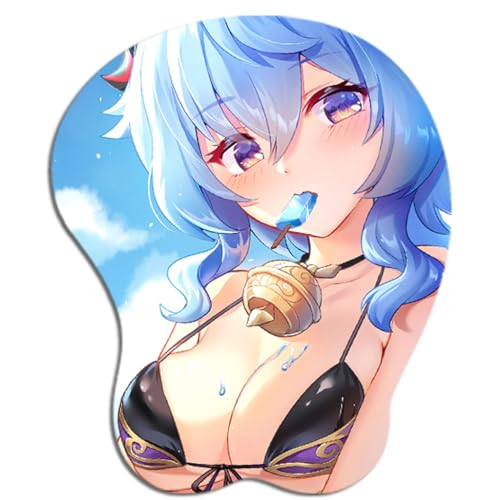 GUANBBD-Anime Ganyu 3D Mauspad mit Handgelenkauflage Gaming Mauspads Rutschfestes Mauspad 3D Mauspads 3D Ergonomisches Mauspad-Mousepad 9572 GUANBBD-Anime Ganyu 3D Mauspad mit Handgelenkauflage Gaming Mauspads Rutschfestes Mauspad 3D Mauspads 3D Ergonomisches Mauspad-Mousepad 9572 von GUANBBD