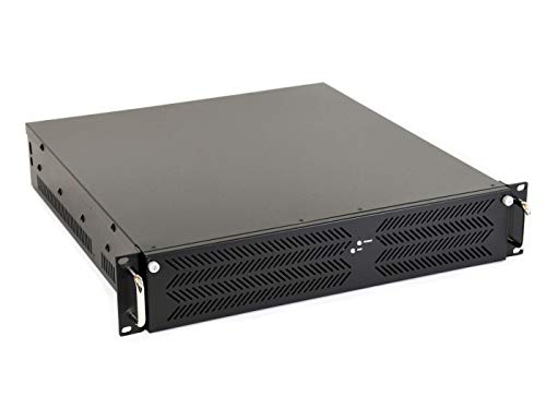 Guanghsing GHI-210H, 19" 2U (2HE) Rackmount Server Gehäuse, Tiefe 450mm, für 12 Zoll x 9,6 Zoll (12" x9,6), 3 horizontale Slots von GUANGHSING