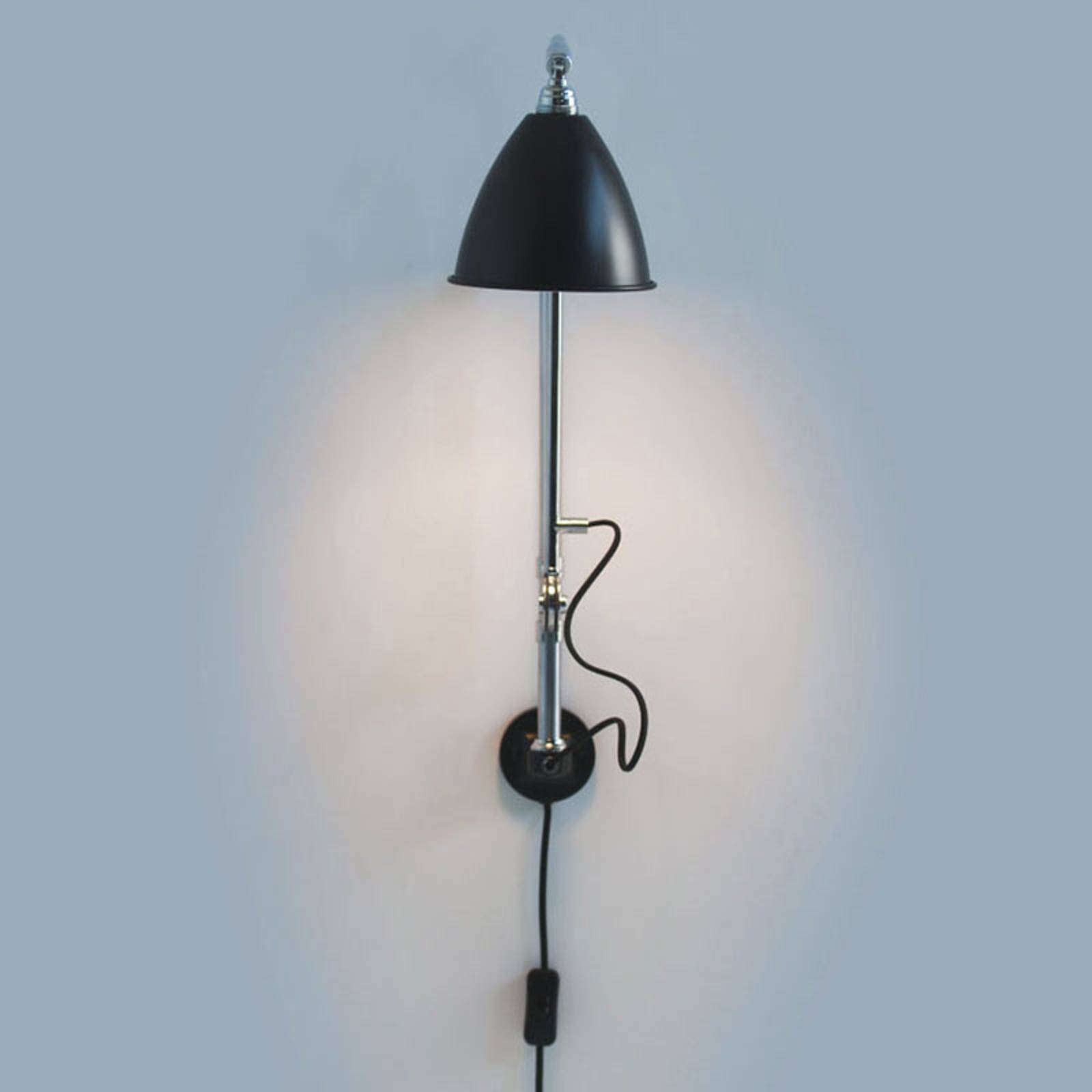 GUBI Bestlite BL5 Wandleuchte chrom/schwarz GUBI Bestlite BL5 Wandleuchte chrom/schwarz von GUBI