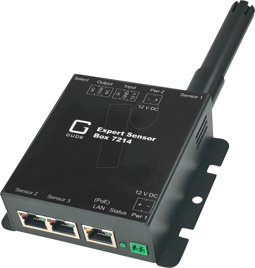 GUDE 7214-3 - LAN-Sensor, Temperatur, Luftfeuchte, Luftdruck von GUDE