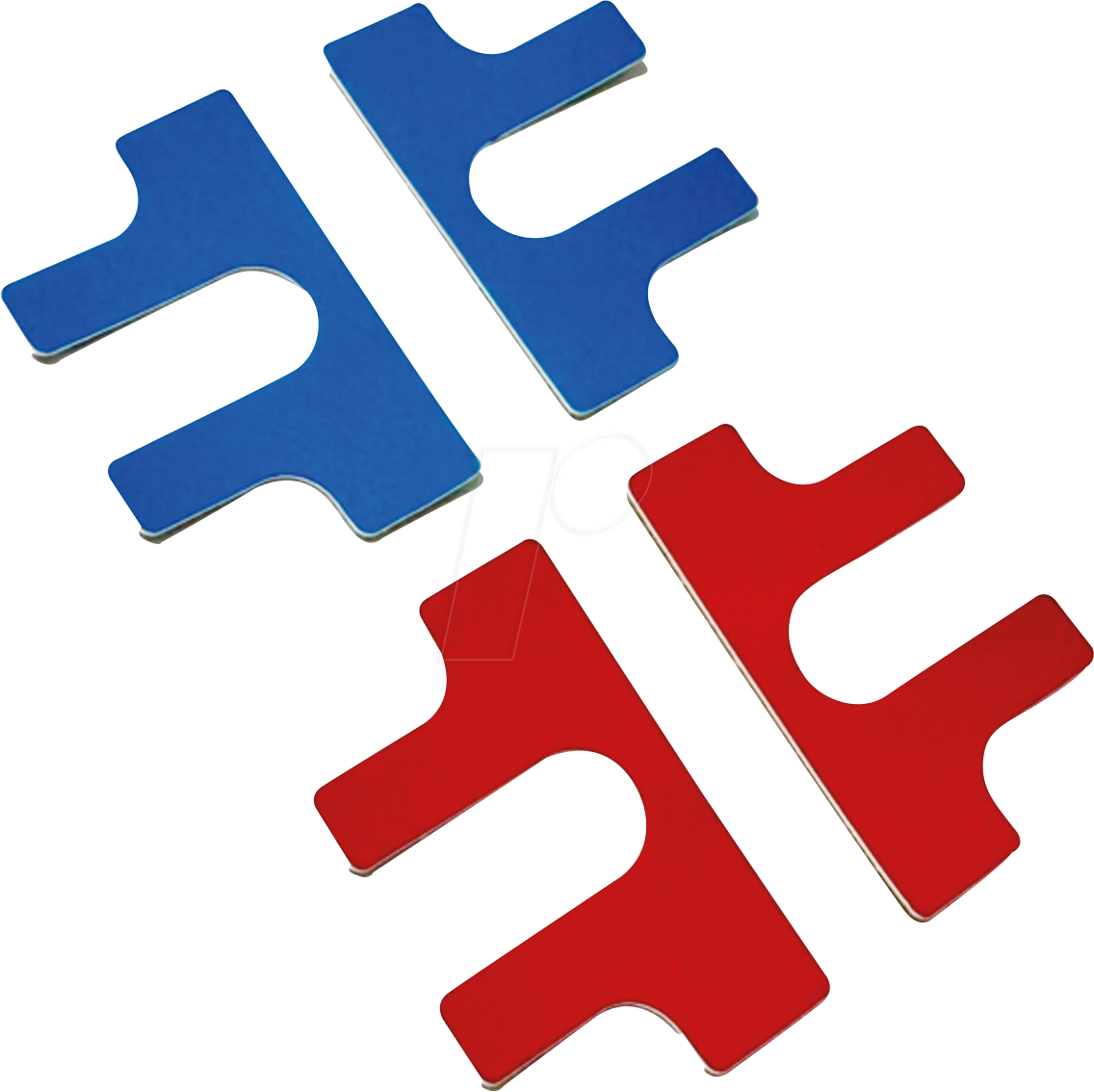 GUDE 7920 - Frontetiketten, selbstklebend, rot/blau GUDE 7920 - Frontetiketten, selbstklebend, rot/blau von GUDE