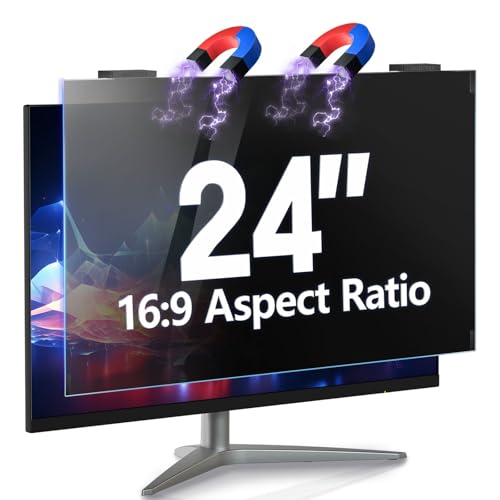 GUDTEKE Magnetischer Computer-Sichtschutz 24 Zoll, 9H Hängender Sichtschutz für Computermonitore für rahmenlose 16:9-Monitore Acryl-Augenschutz Blaulicht-Sichtschutzfilter für Computerbildschirme GUDTEKE Magnetischer Computer-Sichtschutz 24 Zoll, 9H Hängender Sichtschutz für Computermonitore für rahmenlose 16:9-Monitore Acryl-Augenschutz Blaulicht-Sichtschutzfilter für Computerbildschirme von GUDTEKE