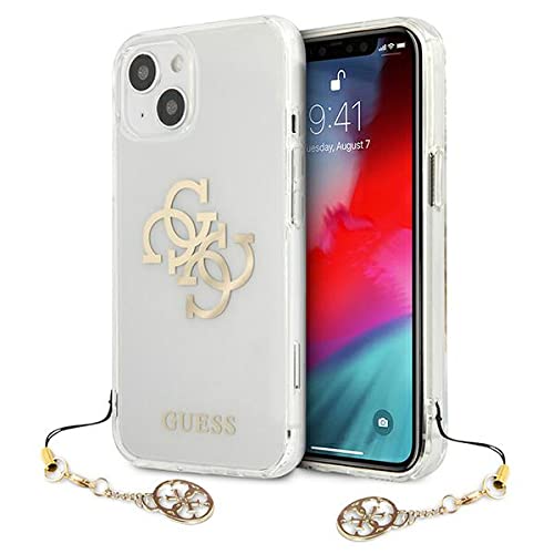 Guess 4G Big Logo Charm Gold Schutzhülle für iPhone 13 Mini (Zoty Charms) von CG MOBILE