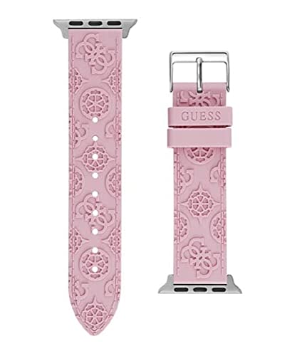 GUESS Damen-Smartwatch-Armband kompatibel mit Apple Watch (38 mm - 40 mm), Pink, rose von GUESS
