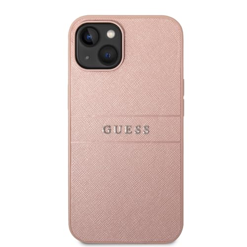 Guess GUHCP14MPSASBPI Hülle für iPhone 14 Plus 6,7" Rosa Saffiano Strap Guess GUHCP14MPSASBPI Hülle für iPhone 14 Plus 6,7" Rosa Saffiano Strap von GUESS