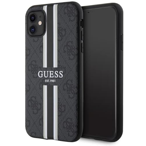 GUESS GUHMN61P4RPSK Hülle für iPhone 11 / Xr Schwarz hardcase 4G Printed Stripes GUESS GUHMN61P4RPSK Hülle für iPhone 11 / Xr Schwarz hardcase 4G Printed Stripes von GUESS
