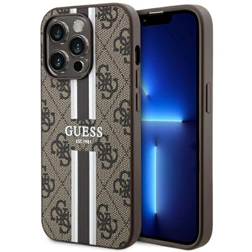 GUESS GUHMP14XP4RPSW Hülle für iPhone 14 Pro Max 6.7" braun hardcase 4G Printed Stripes GUESS GUHMP14XP4RPSW Hülle für iPhone 14 Pro Max 6.7" braun hardcase 4G Printed Stripes von GUESS