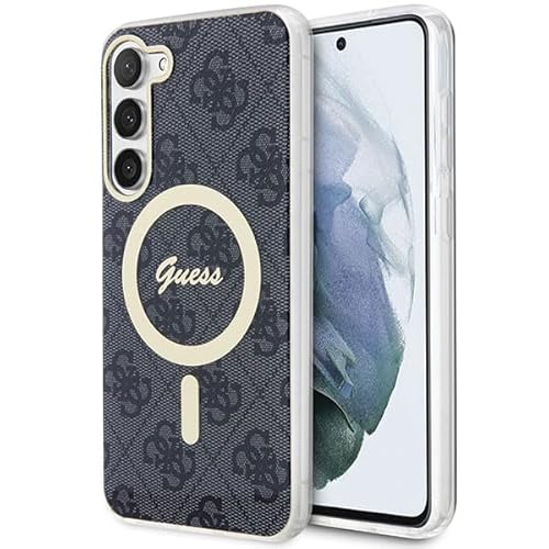 GUESS GUHMS23SH4STK Hülle für S23 S911 Schwarz hardcase 4G von GUESS