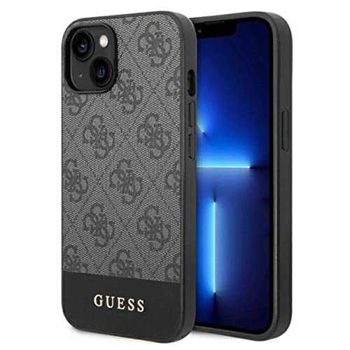 GUESS Schutzhülle für Apple iPhone 14 Plus Grau Hülle Case Cover Etui Schutz von GUESS