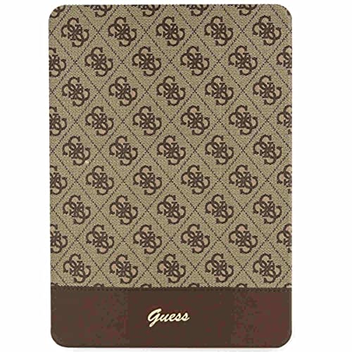 GUESS Stripe Allover Schutzhülle Cover für Apple iPad 10.2 2020/2021 Braun von GUESS