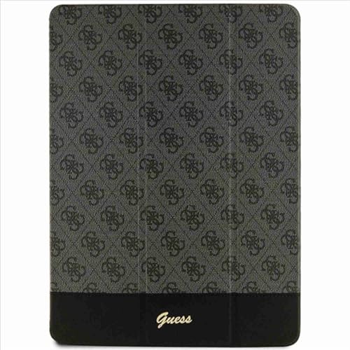 Guess GUFCP12PS4SGK Hülle für iPad Pro 12.9" Schwarz 4G Stripe Allover von GUESS