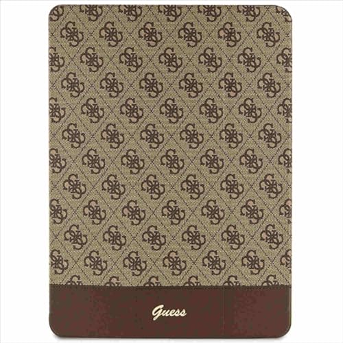 Guess GUFCP12PS4SGW Hülle für iPad Pro 12.9" braun 4G Stripe Allover von GUESS