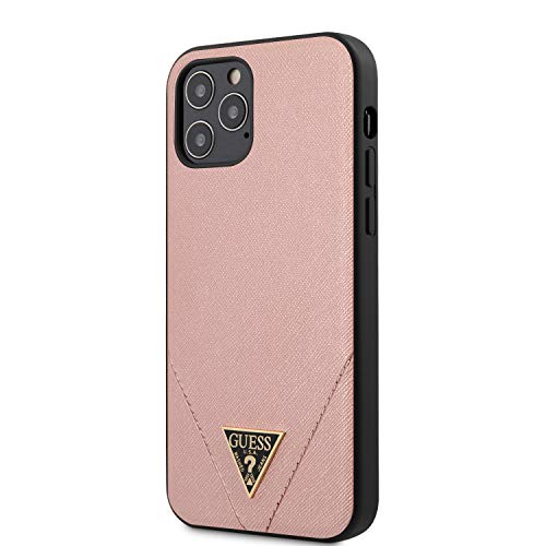 Guess GUHCP12MVSATMLPI Hülle für iPhone Saffiano 12/12 Pro 6,1" Rosa Guess GUHCP12MVSATMLPI Hülle für iPhone Saffiano 12/12 Pro 6,1" Rosa von Guess
