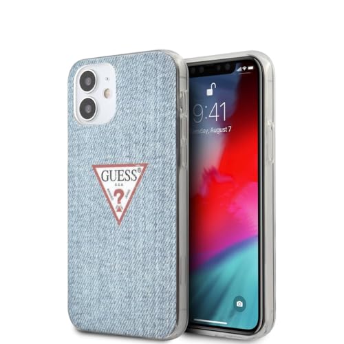 Guess GUHCP12SPCUJULLB Jeans Collection Hülle für iPhone 12 Mini 5,4" blau Guess GUHCP12SPCUJULLB Jeans Collection Hülle für iPhone 12 Mini 5,4" blau von Guess