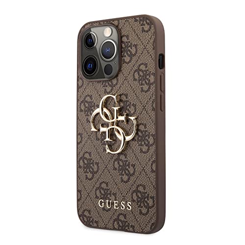 Guess GUHCP13X4GMGBR hülle für iPhone13 Pro Max 6,7" braun 4G Big Metal Logo von GUESS