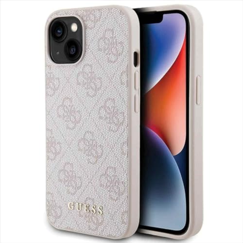Guess GUHCP15MG4GFPI Hülle für iPhone 15 Plus 6.7" Rosa Hard case 4G Metal Gold Logo Guess GUHCP15MG4GFPI Hülle für iPhone 15 Plus 6.7" Rosa Hard case 4G Metal Gold Logo von GUESS