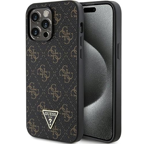 Guess GUHCP15XPG4GPK Hülle für iPhone 15 Pro Max 6.7" Schwarz hardcase 4G Triangle Metal Logo Guess GUHCP15XPG4GPK Hülle für iPhone 15 Pro Max 6.7" Schwarz hardcase 4G Triangle Metal Logo von GUESS