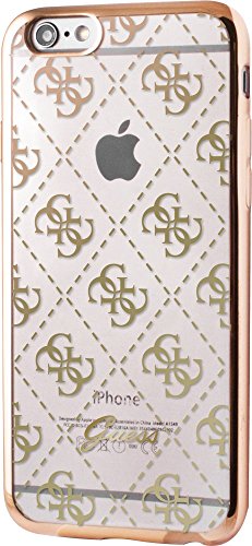 Guess GUHCP6TR4GG 4G Collection TPU Case für Apple iPhone 6/6S transparent/Gold Guess GUHCP6TR4GG 4G Collection TPU Case für Apple iPhone 6/6S transparent/Gold von Guess