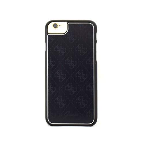 Guess GUHCP7MEBK 4G Aluminium Platte Hart Schutzhülle für Apple iPhone 7 schwarz von GUESS