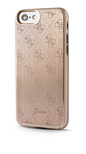 Guess GUHCP7MEGO 4G Aluminium Platte Hart Schutzhülle für Apple iPhone 7 Gold von GUESS