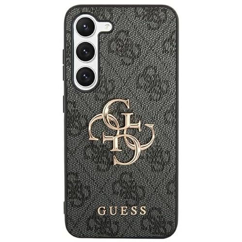 Guess GUHCS24M4GMGGR Hülle für S24+ S926 Schwarz hardcase 4G Big Metal Logo von GUESS