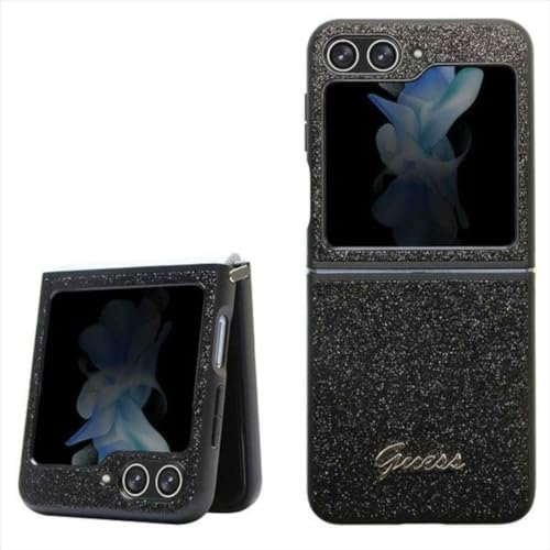 Guess GUHCZF5HGGSHK F731 Hülle für Z Flip5 Schwarz hardcase Glitter Script Guess GUHCZF5HGGSHK F731 Hülle für Z Flip5 Schwarz hardcase Glitter Script von GUESS