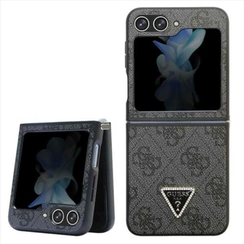 Guess GUHCZF5P4TDPK F731 Hülle für Z Flip5 Schwarz hardcase Leather 4G Diamond Triangle Guess GUHCZF5P4TDPK F731 Hülle für Z Flip5 Schwarz hardcase Leather 4G Diamond Triangle von GUESS