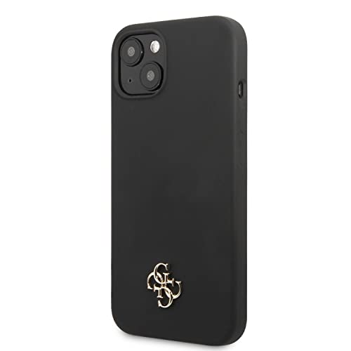 Guess Hard Cover 4G Metal Logo for iPhone 13 Mini, Black von GUESS