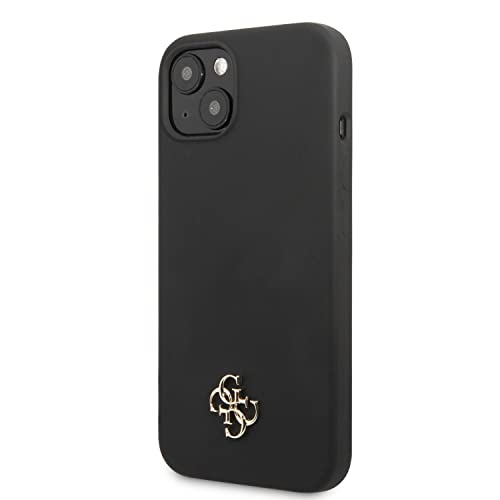 Guess Hard Cover 4G Metal Logo for iPhone 13 Mini, Black von Guess
