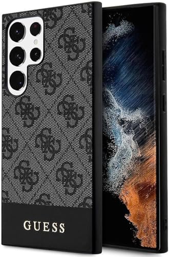 Guess Hülle Passend für Samsung Galaxy S24 Ultra - Hard Case 4G Logo Back Cover Schwarz Guess Hülle Passend für Samsung Galaxy S24 Ultra - Hard Case 4G Logo Back Cover Schwarz von GUESS
