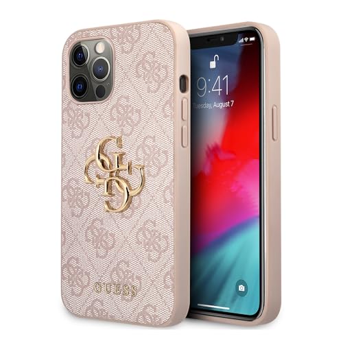 Guess Hülle für iPhone 12 Pro Max 6,7" rosa GUHCP12L4GMGPI 4G Big Metal Logo Guess Hülle für iPhone 12 Pro Max 6,7" rosa GUHCP12L4GMGPI 4G Big Metal Logo von Guess