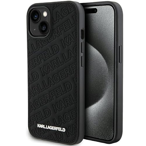 Guess Karl Lagerfeld KLHCP15MPQKPMK Hülle für iPhone 15 Plus 6.7'' Schwarz hardcase Quilted K Pattern Guess Karl Lagerfeld KLHCP15MPQKPMK Hülle für iPhone 15 Plus 6.7'' Schwarz hardcase Quilted K Pattern von GUESS