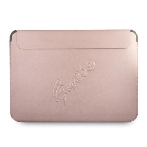 Guess Schutzhülle GUCS13PUSASPI 13" rosa Saffiano Script von GUESS