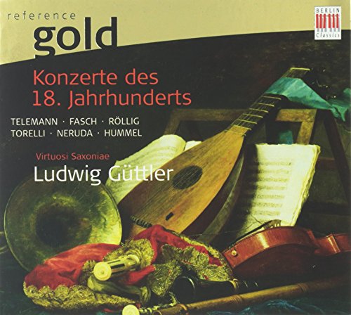 Konzerte des 18.Jahrhunderts von GÜTTLER,LUDWIG/VIRTUOSI SAXONIAE