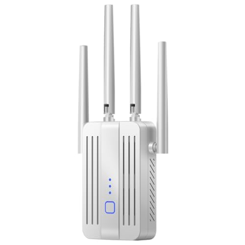 WLAN Verstärker 1200Mbit/s WLAN Repeater,Dualband 5GHz & 2.4GHz WiFi Repeater mit WPS | 1200 Mbit/s | Mit LAN/WAN Port| Einfache Einrichtung | Kompatibel Allen WiFi Geräten WLAN Verstärker 1200Mbit/s WLAN Repeater,Dualband 5GHz & 2.4GHz WiFi Repeater mit WPS | 1200 Mbit/s | Mit LAN/WAN Port| Einfache Einrichtung | Kompatibel Allen WiFi Geräten von GUHUASHI