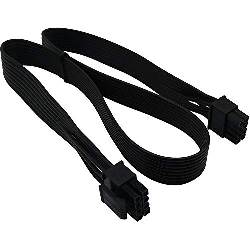 GUIJIALY CPU 8 Polig Stecker auf CPU 8 Polig (4 + 4) Stecker EPS-12V Motherboard Netzteil Kabel für Modular Power Liefern (60 cm) von GUIJIALY