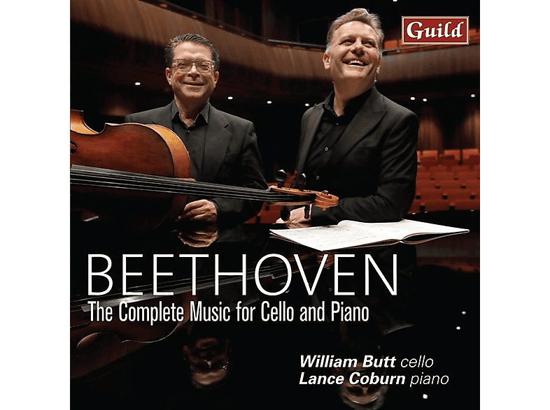 Butt, William / Coburn, Lance - Beethoven: Sämtliche Werke für Cello und Klavier (CD) von GUILD